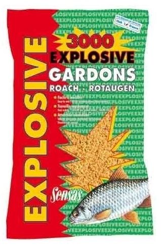 Корм Sensas R60745 3000 Explosive Gardons Плотва 1 Кг