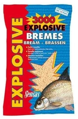 Корм Sensas R 60744 3000 Explosive Bremes Лещ 1 Кг